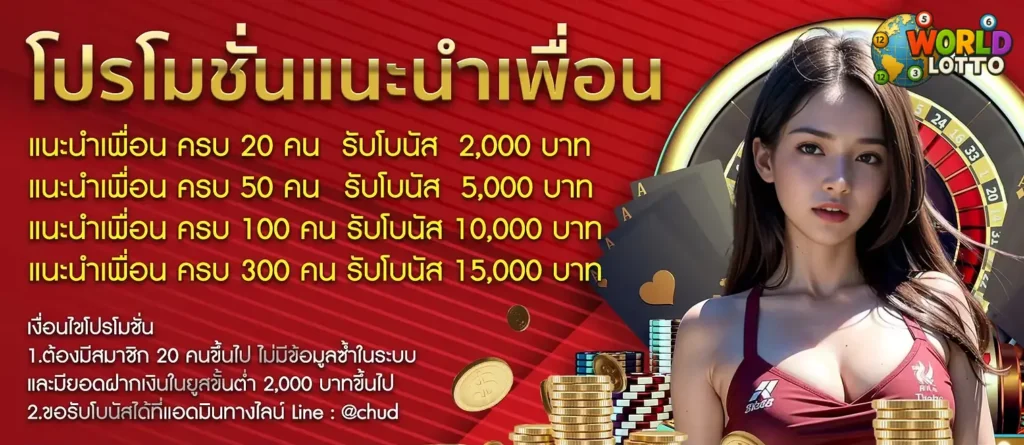promotion worldlotto 3